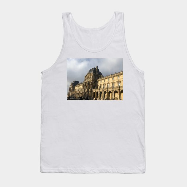 Louvre Paris France Tank Top by Coco Traveler 